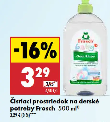 Frosch Čistiaci prostriedok na detské potreby
