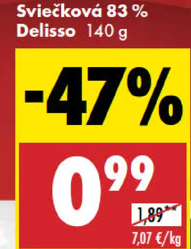 Delisso Sviečkovica sopocká