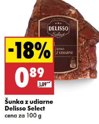 Delisso Select Šunka z udiarne