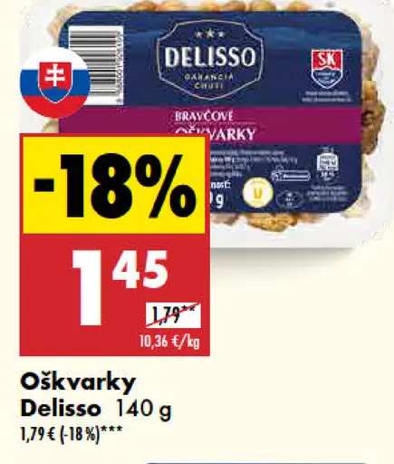 Oškvarky Delisso