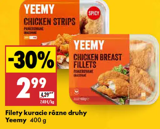 Yeemy chicken strips