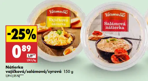 Varmuža Nátierka vajíčková