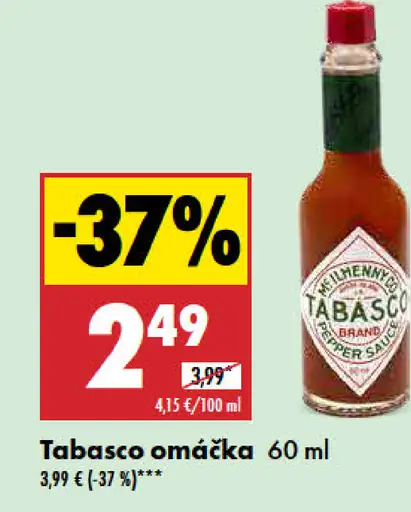 Tabasco omáčka