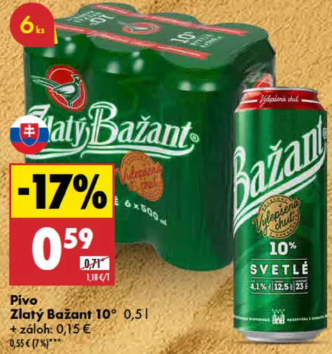 Zlatý Bažant 10°