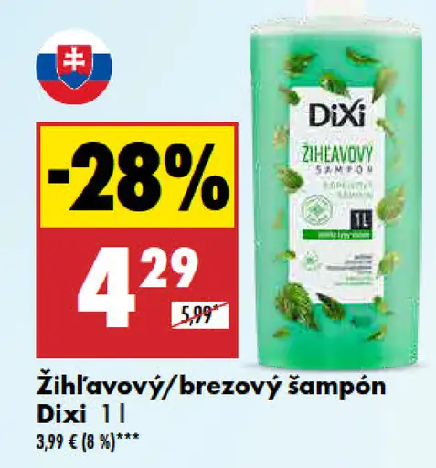 Dixi Žihľavový šampón