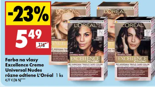 Farba na vlasy Excellence Creme Universal Nudes L’Oréal