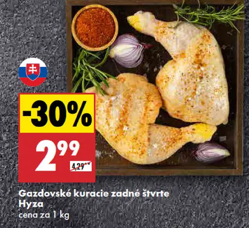 Hyza Gazdovské kuracie zadné štvrte