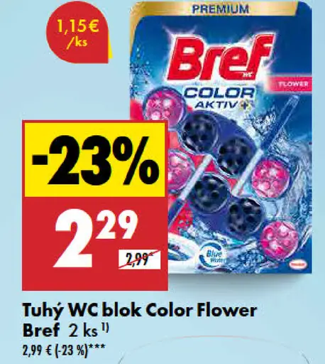 Bref Color Aktiv Flower WC blok