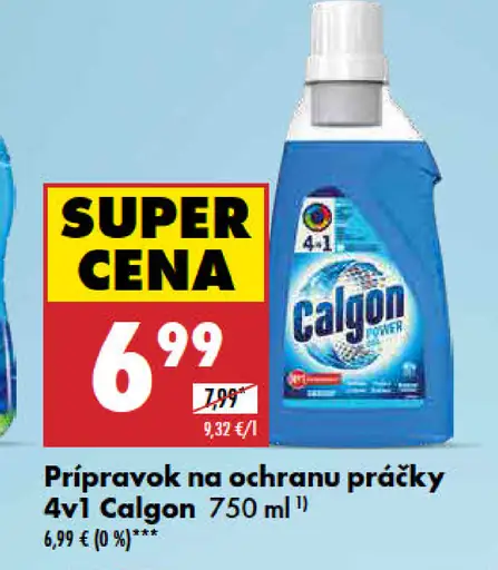 Calgon Prípravok na ochranu práčky 4v1