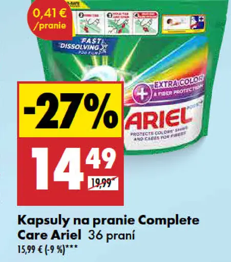 Ariel Kapsuly na pranie Complete Care
