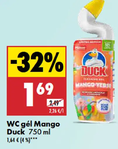 WC gél Mango