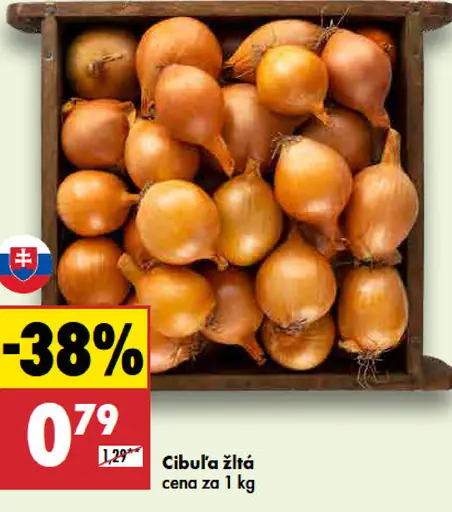 Cibuľa žltá