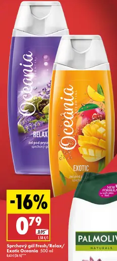 Oceania Sprchový gél Fresh/Relax/Exotic