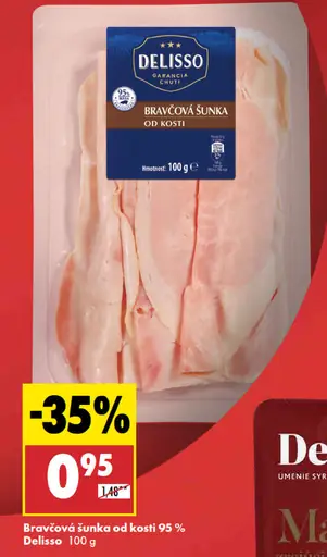Delisso bravčová šunka od kosti