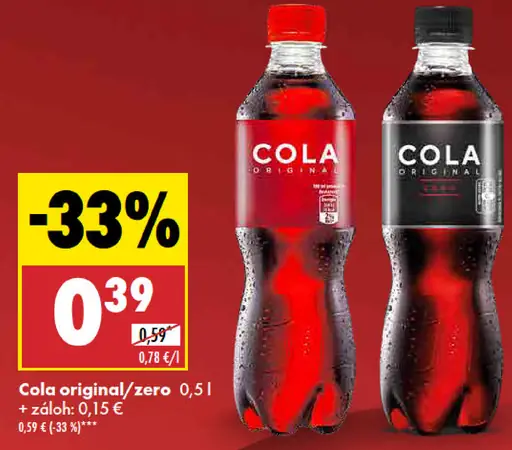 Cola Original Zero