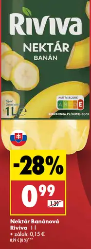 Riviva nektár banánový
