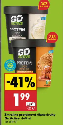 Go Active Zmrzlina proteínová