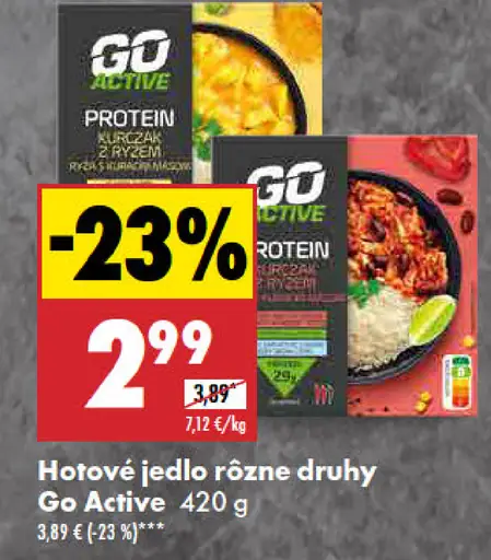 Go Active Hotové jedlo