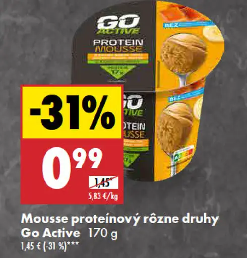 Go Active Mousse proteínový