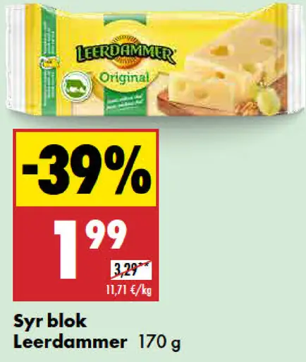Leerdammer Syr blok