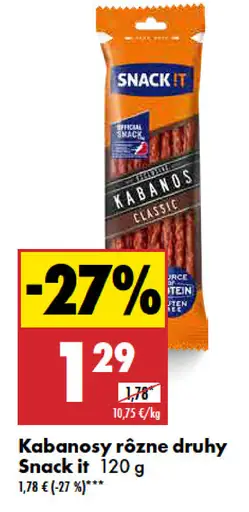 Snack It Kabanosy
