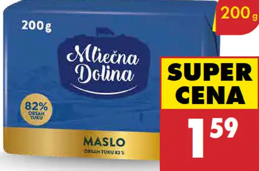Mliečna Dolina Maslo