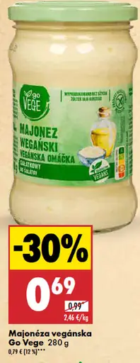 Go Vege Majonéza vegánska