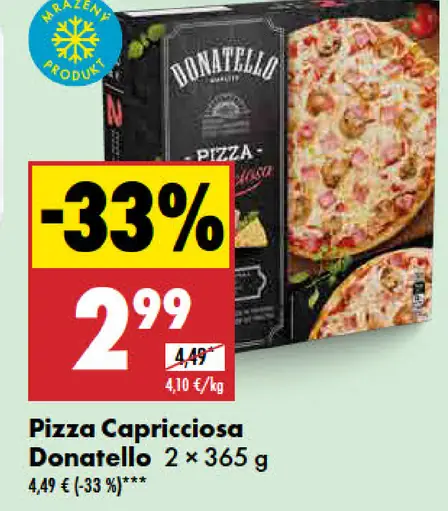 Pizza Capricciosa Donatello