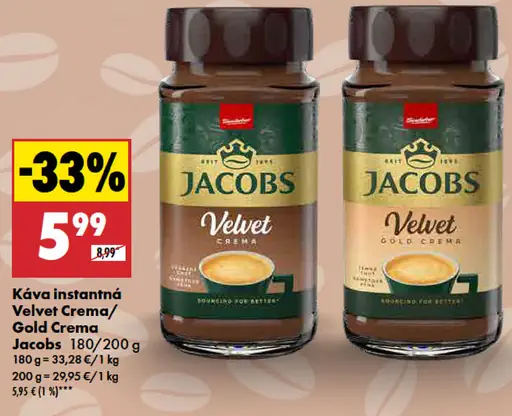 Jacobs Velvet Crema