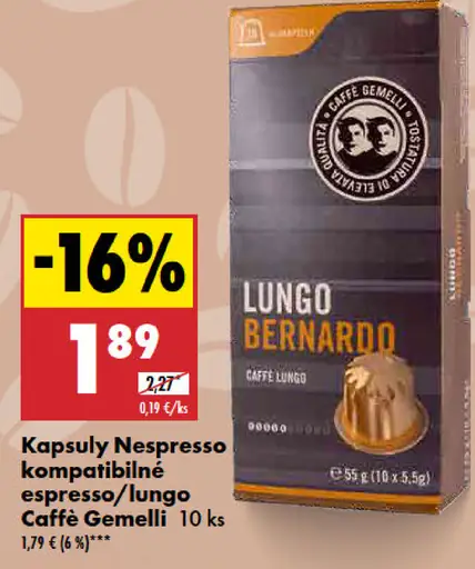 Lungo Caffé Gemelli