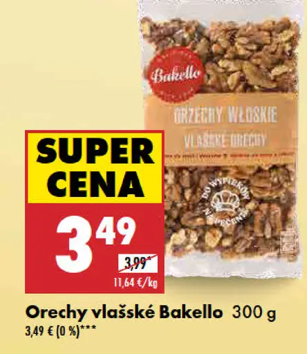 Bakello Orechy vlašské