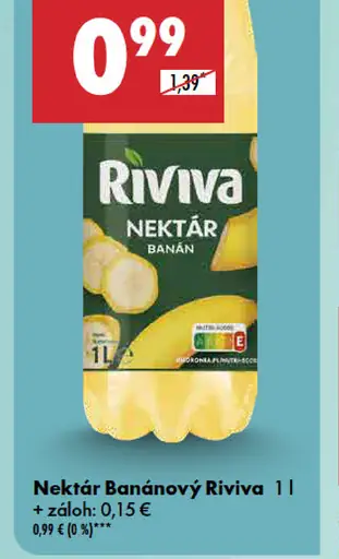 Riviva nektár banánový
