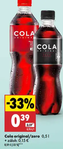 Cola Original Zero