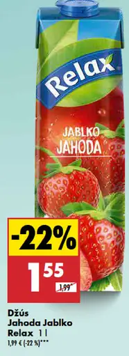 Relax Džús Jablko Jahoda