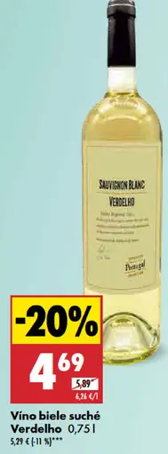Verdelho Vino biele suché