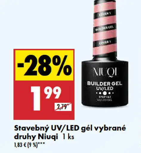 Niuqi Stavebný UV/LED gél