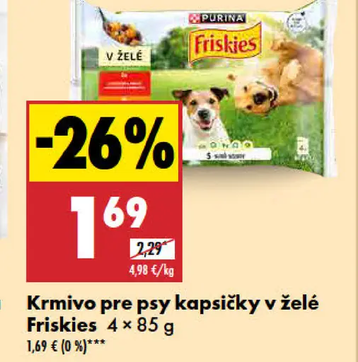 Friskies v želé