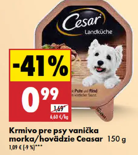 Ceasar morka/hovädzie
