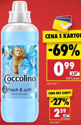 Coccolino Aviváž Blue Splash