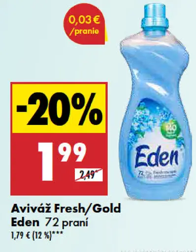 Eden Aviváž Fresh/Gold