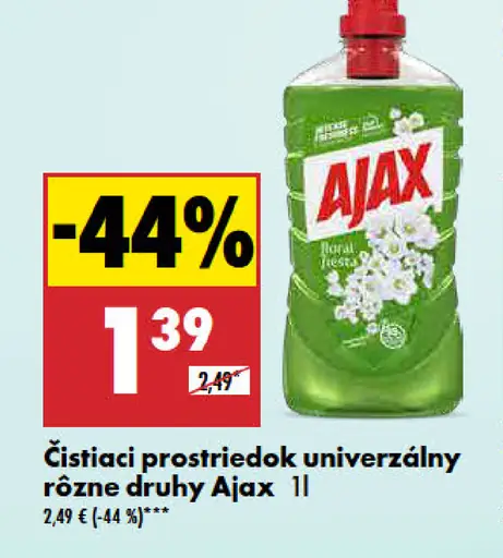 Ajax Čistiaci prostriedok univerzálny