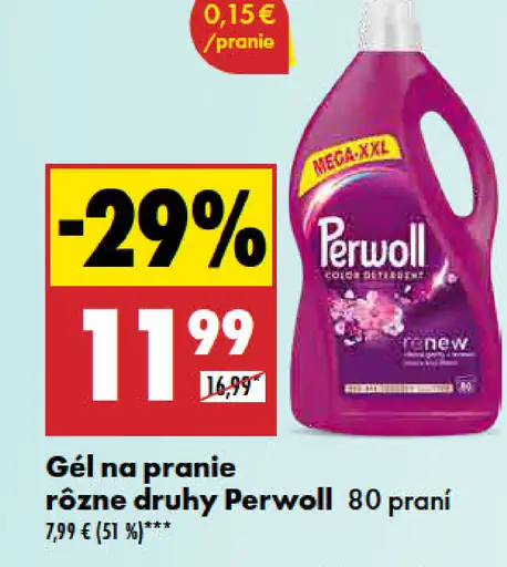 Perwoll Gél na pranie