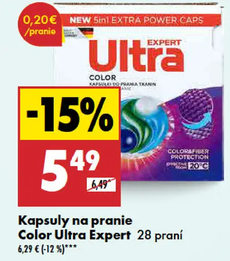 Ultra Expert Kapsuly na pranie Color