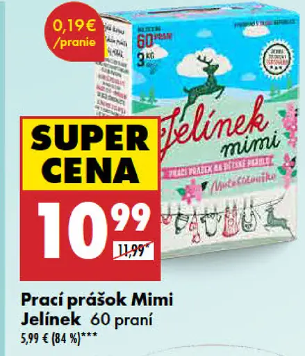 Jelinek prací prášok Mimi