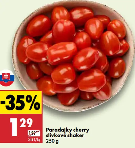 Paradajky cherry strapcové