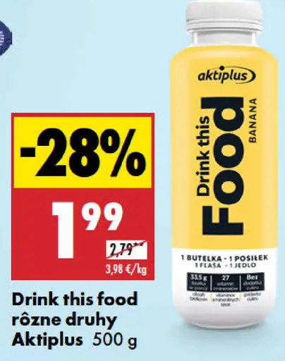Aktiplus Drink this food