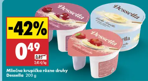 Dessella Mliečna krupička