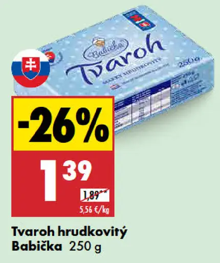 Babička Tvaroh hrudkovitý