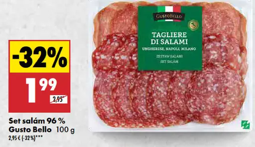 Gusto Bello Set salám 96%