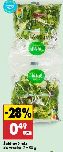 Vital Fresh Šalátový mix do vrecka
